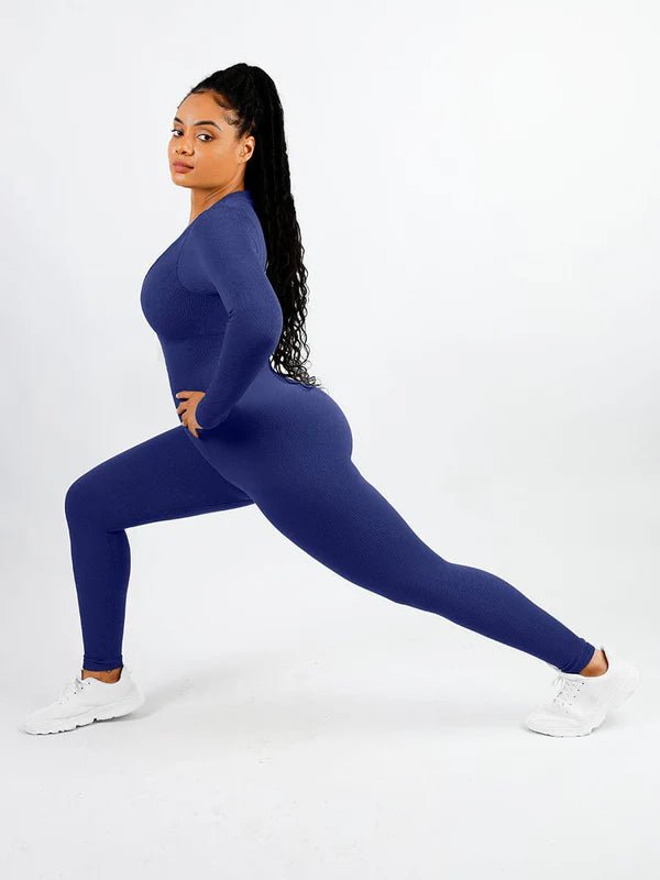 Henley Jumpsuit - Sleek n Sheek