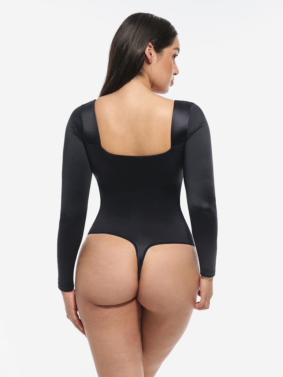 CinchVelour Bodysuit - Sleek n Sheek