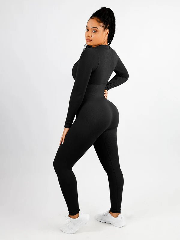 Henley Jumpsuit - Sleek n Sheek