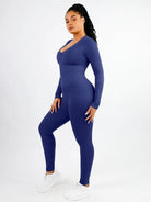 Henley Jumpsuit - Sleek n Sheek