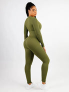 Henley Jumpsuit - Sleek n Sheek
