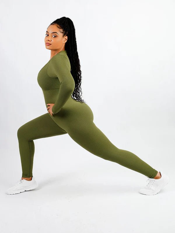 Henley Jumpsuit - Sleek n Sheek
