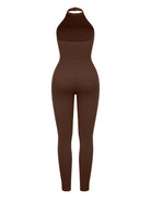Wholesale One Piece Halter Thigh Slimming Shapewear Jumpsuits - Sleek n Sheek