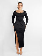 CinchVelour Bodysuit - Sleek n Sheek