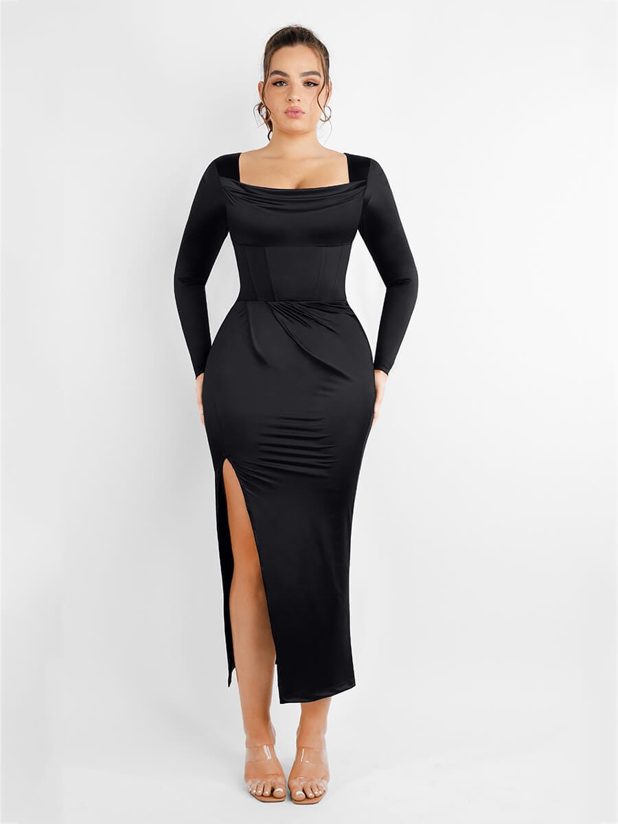 CinchVelour Bodysuit - Sleek n Sheek