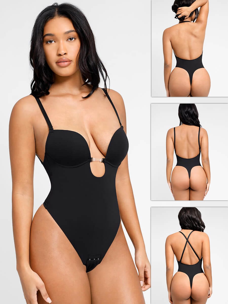 PlungeSculpt Bodysuit - Sleek n Sheek